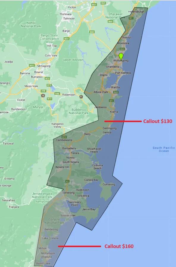 Wolongon—South-Map-Callout-8ddf5385-1400h Tech 1 Repair | Pricing & Area Of Service